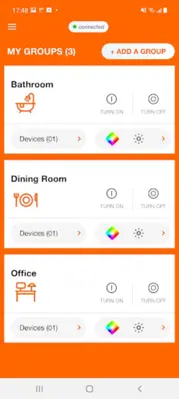 LEDVANCE SMART+ Bluetooth android App screenshot 2